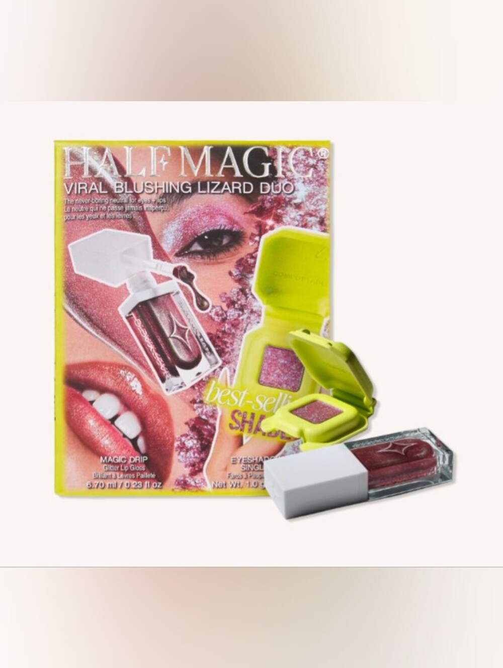 HALF MAGIC Viral Blushing Lizard Duo-New
